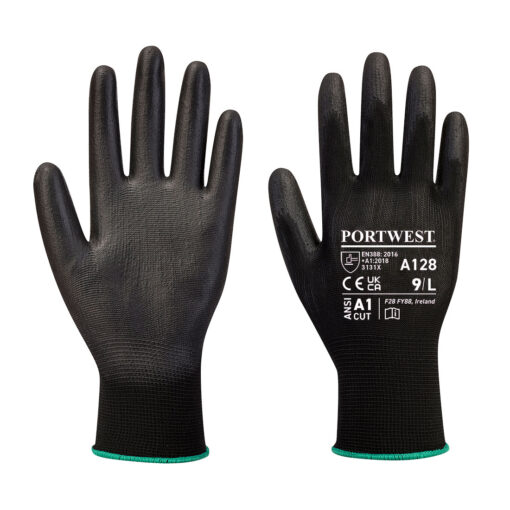 A128 - PU Palm Glove Latex Free (Retail Pack)