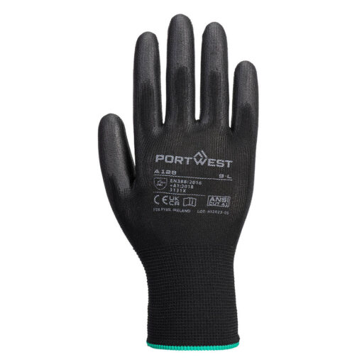 A128 - PU Palm Glove Latex Free (Retail Pack)