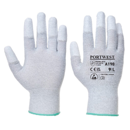 A198 - Antistatic PU Fingertip Glove