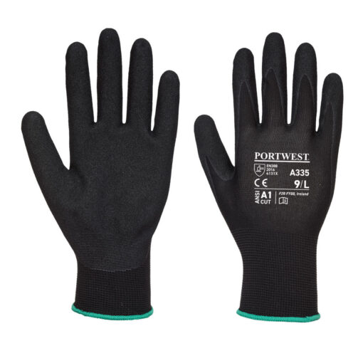 A335 - Dermi-Grip NPR15 Nitrile Sandy Glove