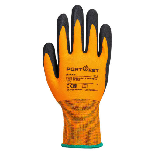 A335 - Dermi-Grip NPR15 Nitrile Sandy Glove