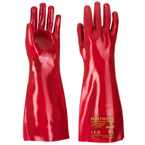 A445 - Grip 12 PVC Gauntlet 45cm