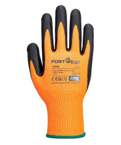 A643 - Amber Cut Glove - Nitrile Foam