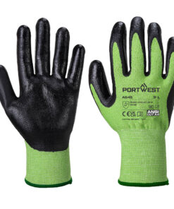 A645 - Green Cut Glove - Nitrile Foam