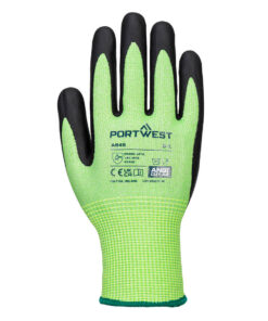 A645 - Green Cut Glove - Nitrile Foam