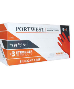 A930 - Orange HD Disposable Glove (Pk100)