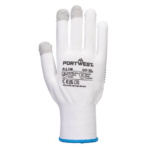 A118 - Grip 13 PVC Dotted Touchscreen Glove (Pk12)