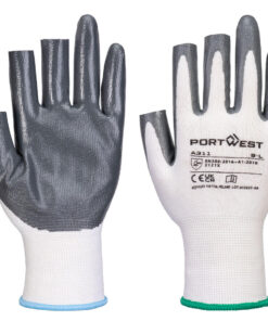 A311 - Grip 13 Nitrile 3 Fingerless Glove (Pk12)