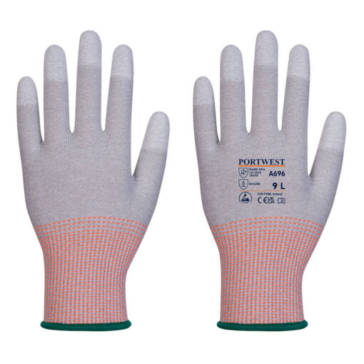 A696 - LR13 ESD PU Fingertip Cut Glove (Pk12)