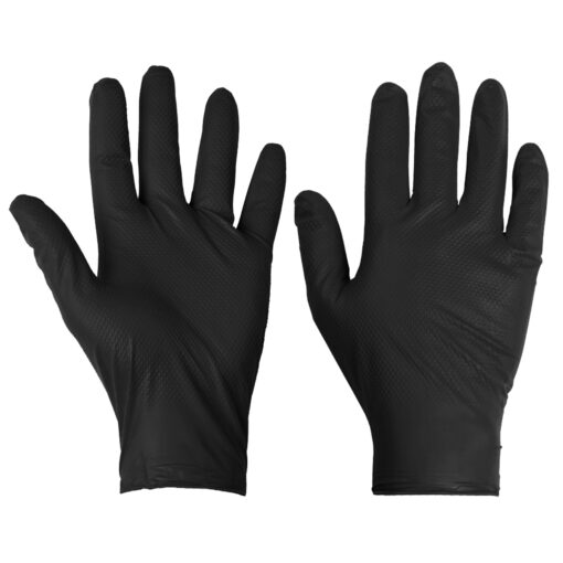 Supertouch Disposable Nitrile Diamond Grip Gloves