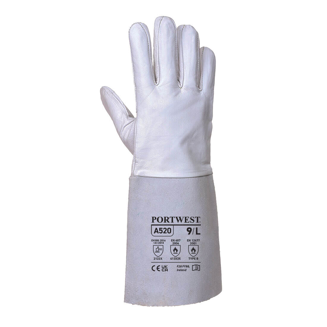 A520 - Premium Tig Welding Gauntlet - Image 2